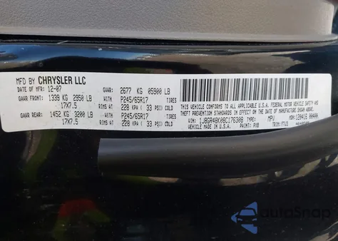 2008 Jeep Grand Cherokee Laredo z USA, uszkodzony, nr VIN 1J8GR48K08C176308